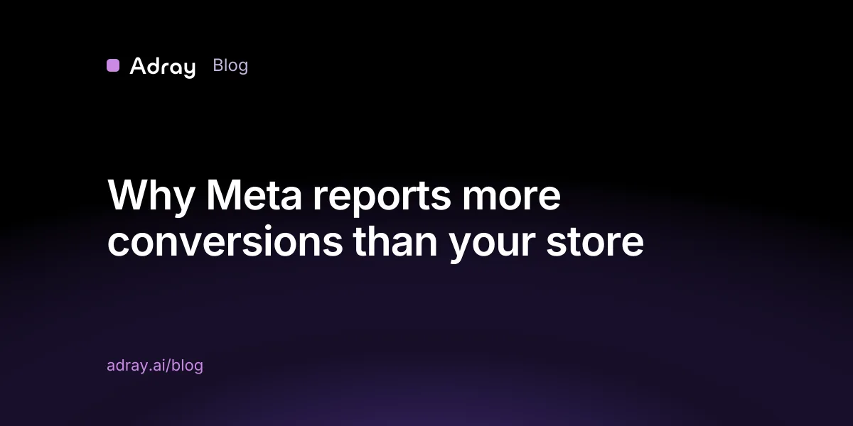 Why Meta reports more conversions than your store
